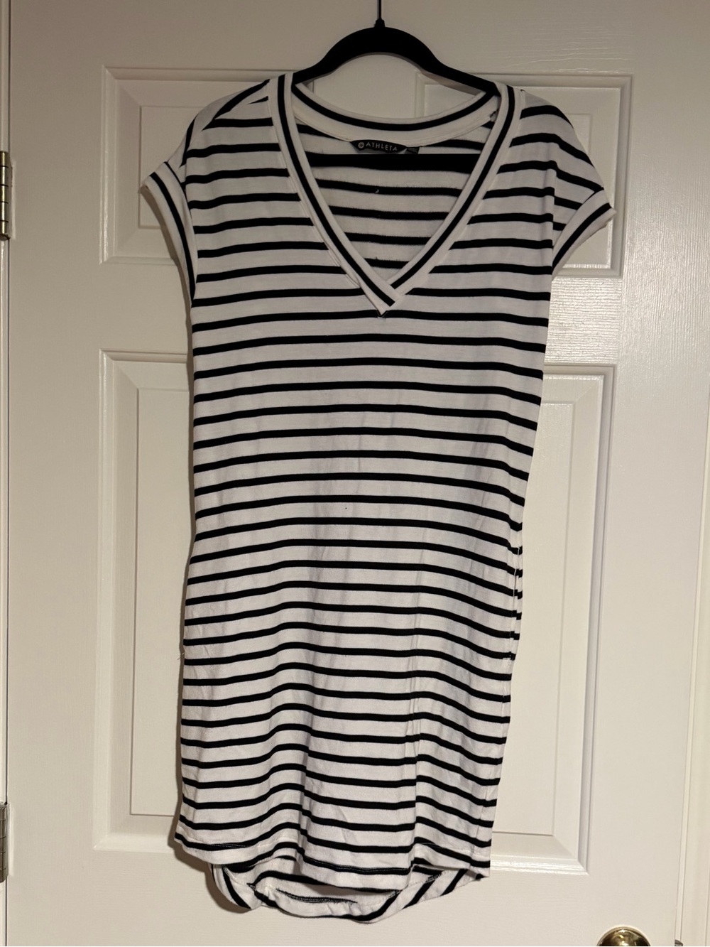 Striped Athleta T-shirt Dress